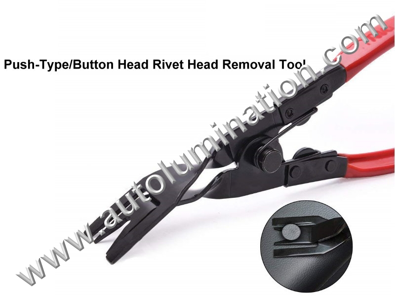 Nylon Trim Clip Push Type Rivet Removal Tool