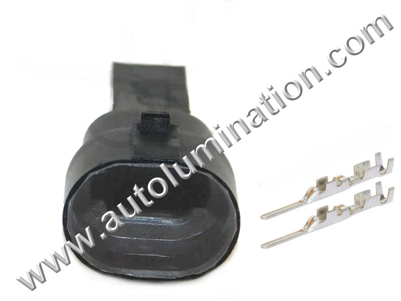 Connector Kit,Male,12066016,2pin0066,Packard Aptiv Delphi Metripack 150,,,,,,GM Intake Air temperature IAT sensors,,,,GM