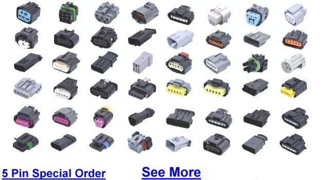 5 Wire Automotive Connectors