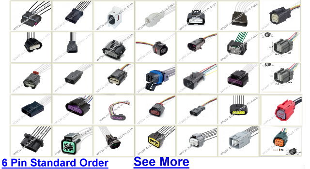 6 Pin Automotive Connectors