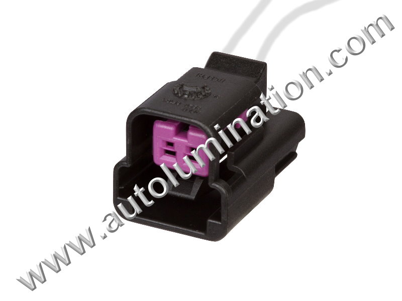 Pigtail Connector with Wires,Female,delph-female-2pin,,Aptiv Delphi GT150 Unsealed,R27C2,,,,,,,,,GM