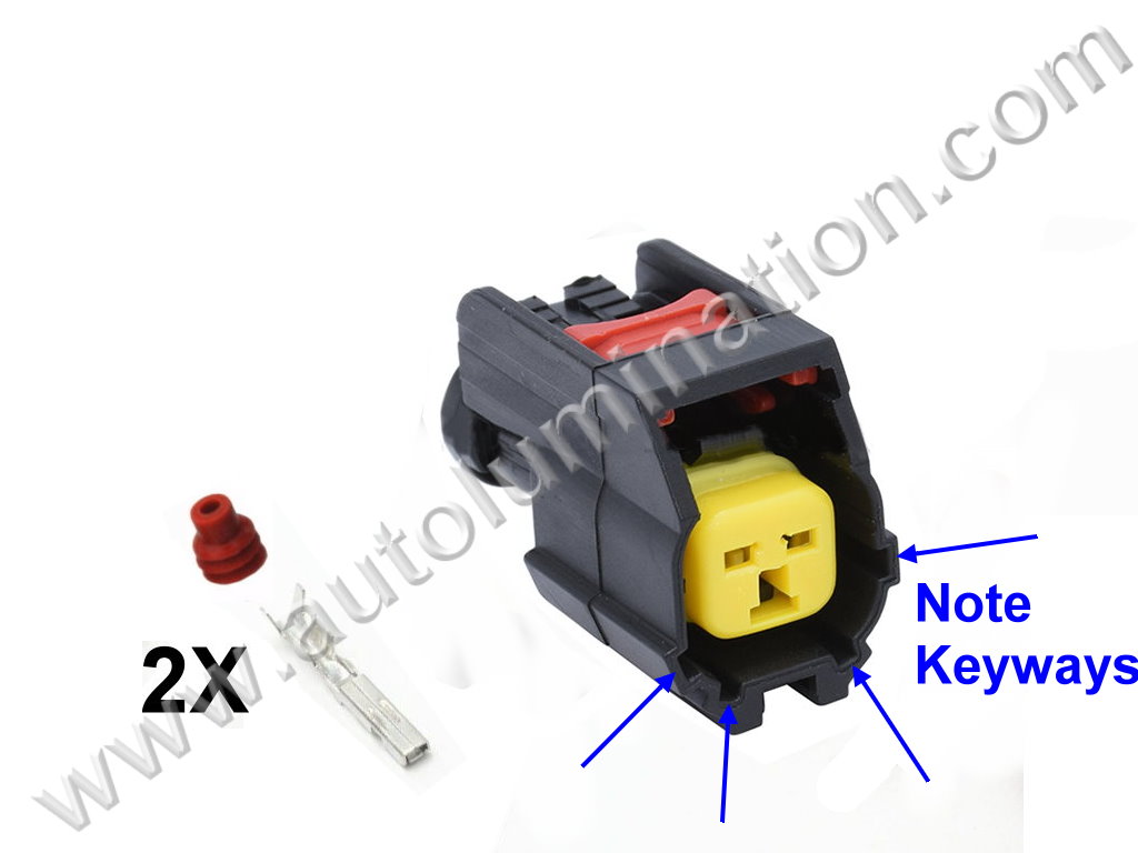 Pigtail Connector 2 Pin,,,,,,A52C2,,5269870AB, SU3207, 5S1499, 9389, TX98 211-1115, 2111115, 
  7610-400,7610400, 13621486698, K05269870, 2132153, 710422558736, 
  5269-870AB, TXH98, 05269870AB, 105269870AB,Coolant Temp Sensor,Speaker,EV6 Nozzle Methanol Modification Plug ,,Coolant Temp Sensor,Ford, Chrysler, Jeep, Dodge