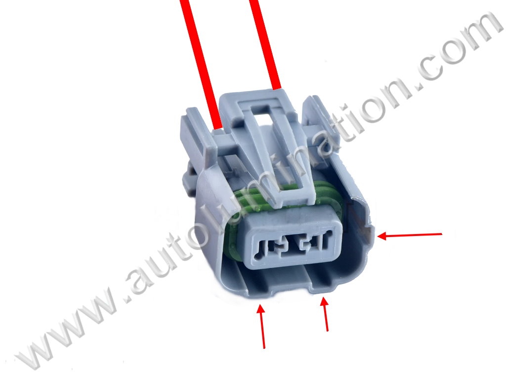 Pigtail Connector 2 Pin,,,,Aptiv, Delphi,GT150,R22D2,CE2644,15492200, PG20-3, 9009, 5202, H16, PS24W, 15489798 (Mous), HD021T-1.5-21J,Fog Light,DRL,PG20-3, 9009, 5202, H16, PS24W,,Fog Light,GM, Jeep, Chrysler