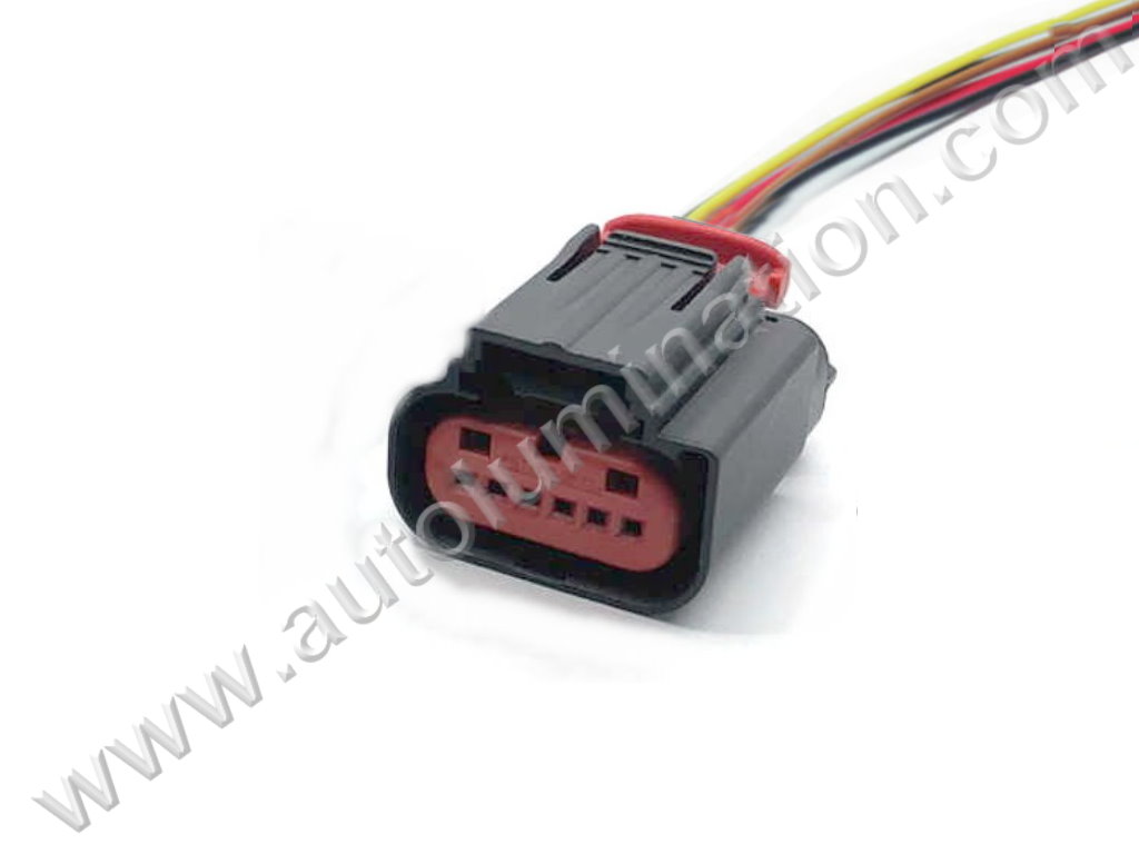 Pigtail Connector with Wires,,PT2706,WPT-1063,Tyco, Amp,,C33A6,,F6-013,6 Pin Connector,Plug In Hybrid,Throttle Position Sensor,MAF Mass Air Flow Sensor,,Chevy, GM, GMC, Jeep, Ford,,Plug In Hybrid,Throttle Position Sensor,MAF Mass Air Flow Sensor,,Chevy, GM, GMC, Jeep, Ford