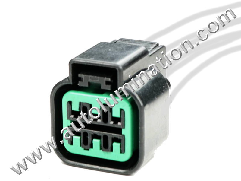 Pigtail Connector with Wires,,,,Kum,,C71A6,,F6-015,6 Pin Connector,,,,,Hyundai, Kia,,,,,,Hyundai, Kia