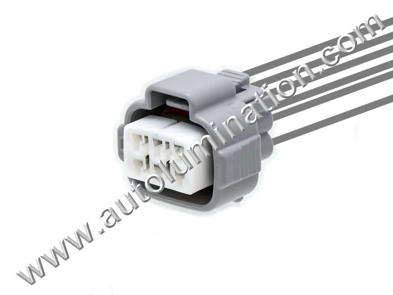 Pigtail Connector with Wires,,,,Sumitomo,,Y41C6,,F6-017,6 Pin Connector,,,,,Toyota, Lexus,,,,,,Toyota, Lexus