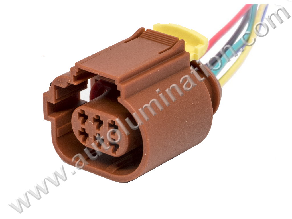 Pigtail Connector with Wires,7065D-1.5-21,,,Tyco, Amp,,,,F6-026,6 Pin Connector,Throttle Position Sensor,Power Steering Pump,EGR Valve,O2 Oxygen,Hyundai, Kia,CKK7065D-1.5-21,Throttle Position Sensor,Power Steering Pump,EGR Valve,O2 Oxygen,Hyundai, Kia