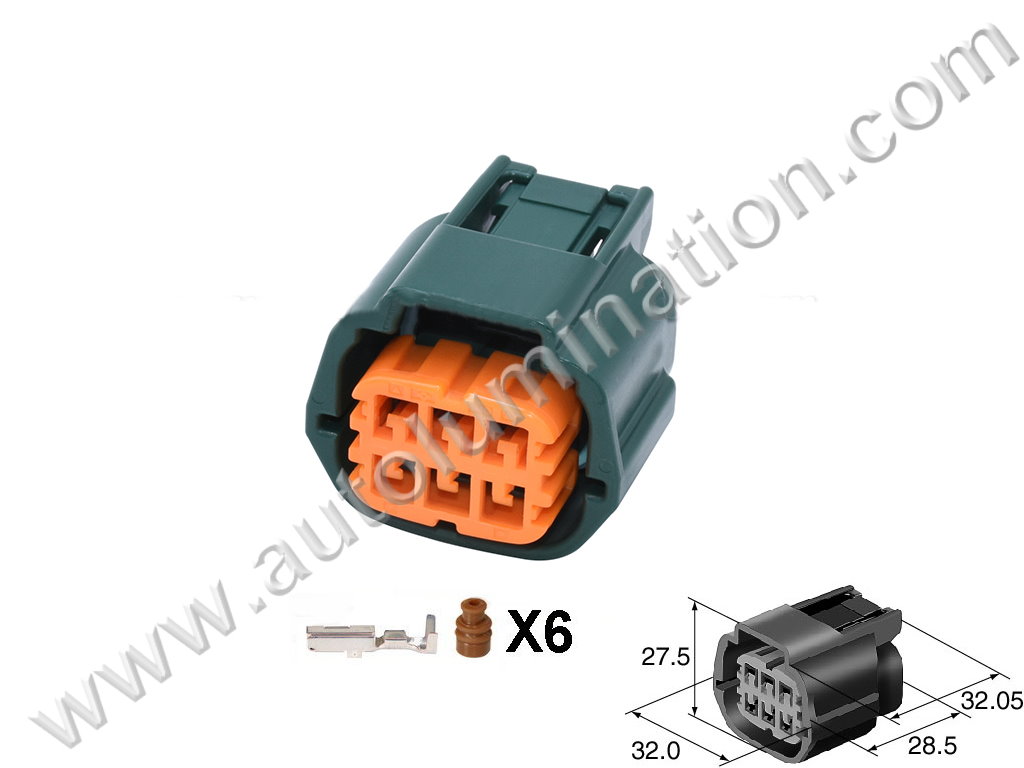 Connector Kit,7068D-2.2-21,,,Sumitomo,RS Series,,,F6-031,6 Pin Connector,,,,,,CKK7068D-2.2-21,,,,,