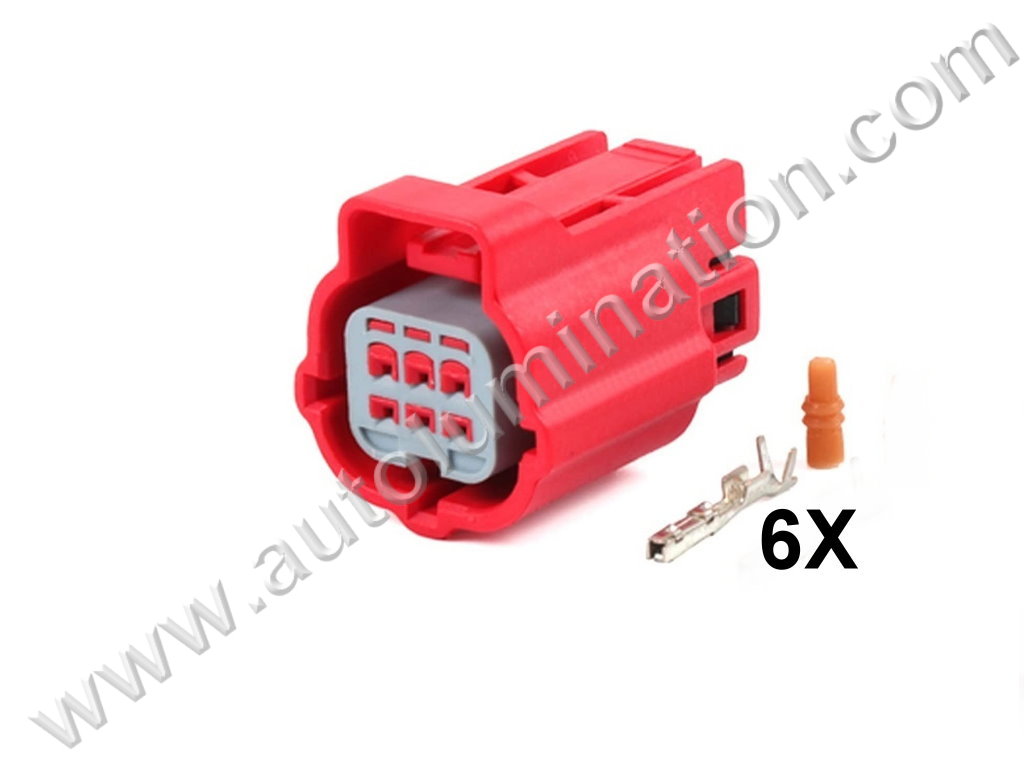 Connector Kit,,,, JST,MWT Series,,CE6309F,F6-035,6 Pin Connector,OBD Diagnosis Plug ,,,,Honda, Yamaha, Suzuki,,OBD Diagnosis Plug ,,,,Honda, Yamaha, Suzuki