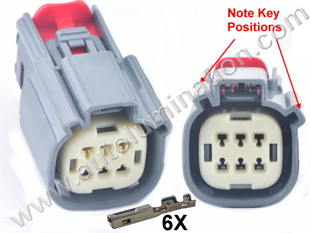 Connector Kit,,,,Molex,MX150,T61A6,CE6058F,F6-040,6 Pin Connector,Tail Light,Headlamp, Rear Turn Signal, Tail Lamp,,,GM, GMC, Ford, Chevrolet,,Tail Light,Headlamp, Rear Turn Signal, Tail Lamp,,,GM, GMC, Ford, Chevrolet