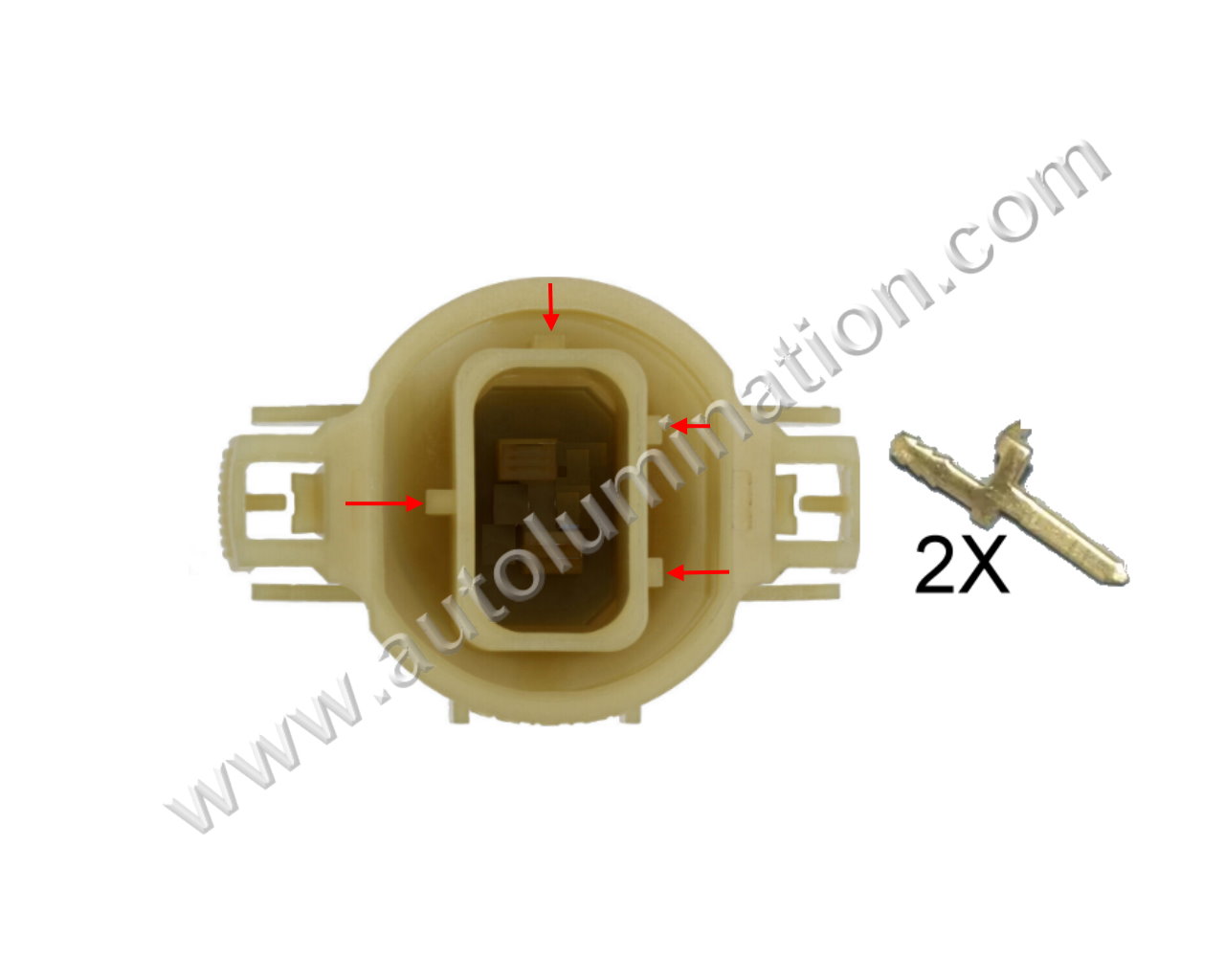 Pigtail Connector 2 Pin,,,,Aptiv, Delphi,GT150,T41A2 Male,CE2293M,13547918, HD028FA-1.5-21,Fog Light,DRL,,,Fog Light,Chrysler, Dodge, Jeep