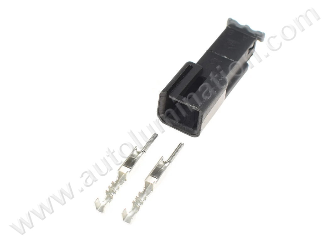 Pigtail Connector 2 Pin,,,,Delphi Aptiv,Metripack 150,B44A2,CE2514M,12047662,,,,,,Nissan, Honda, Acura