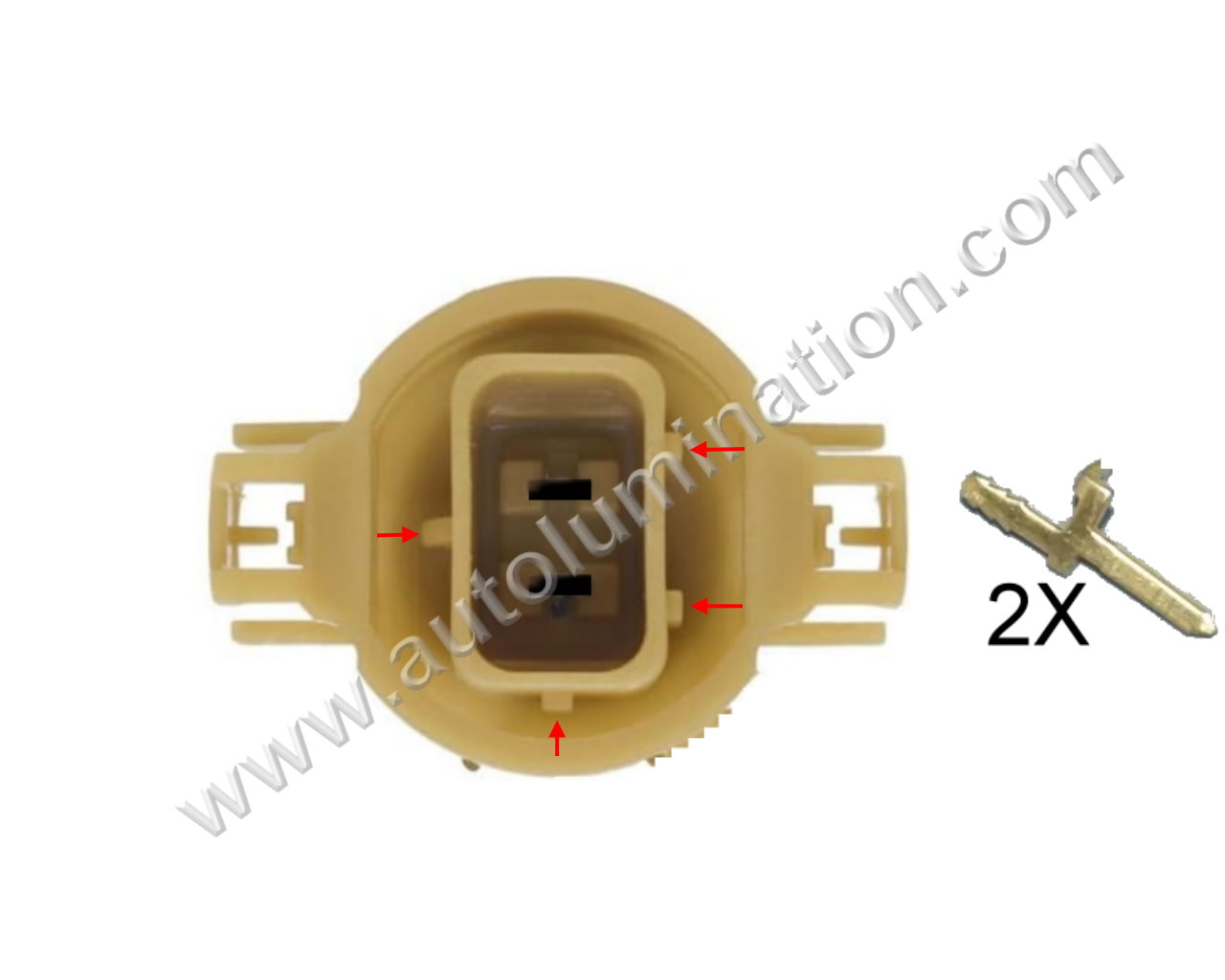 Pigtail Connector 2 Pin,,,,Aptiv, Delphi,GT150,R22D2 Male,CE2644M,15492200, PG20-3, 9009, 5202, H16, PS24W,Fog Light,DRL,PG20-3, 9009, 5202, H16, PS24W,,Fog Light,GM, Jeep, Chrysler