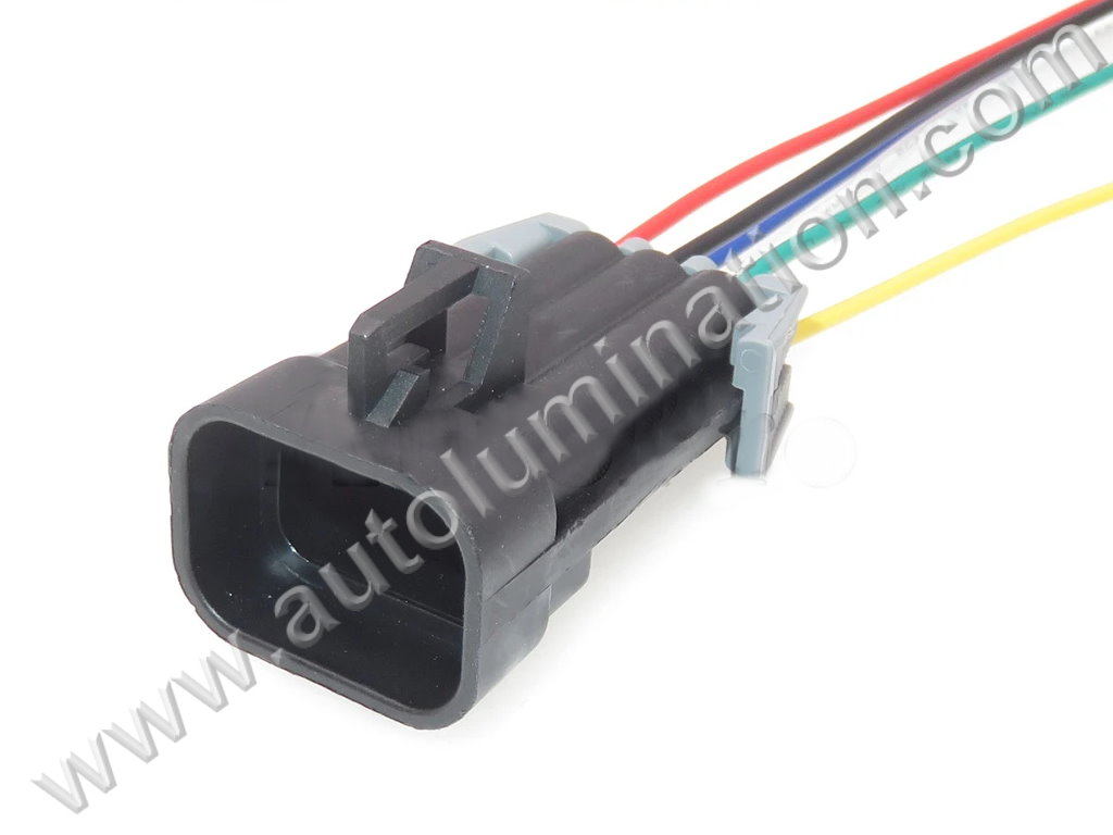 Pigtail Connector with Wires,,PT246,,,,H72C6 Male,,M6-010,6 Pin Connector,Oxygen Sensor,Headlight harness,,,GM, GMC,,Oxygen Sensor,Headlight harness,,,GM, GMC