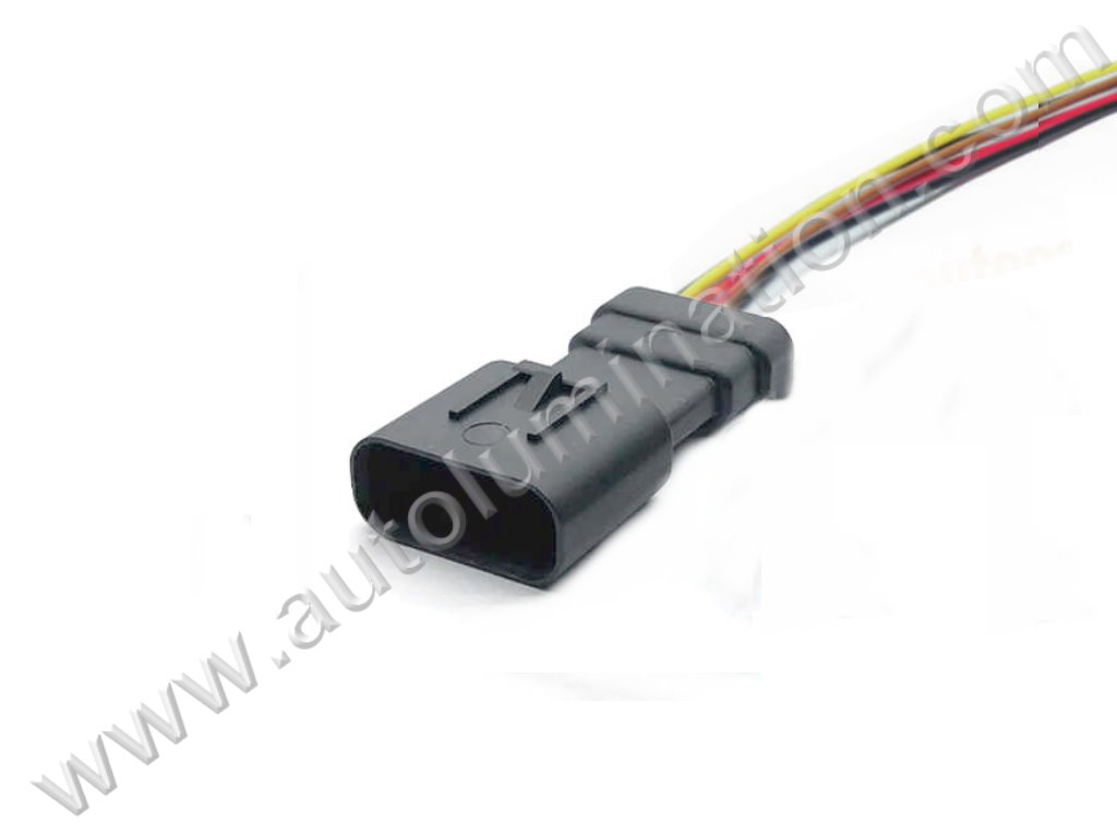 Pigtail Connector with Wires,,,,Tyco, Amp,,C33A6 Male,,M6-013,6 Pin Connector,Plug In Hybrid,Throttle Position Sensor,MAF Mass Air Flow Sensor,,Chevy, GM, GMC, Jeep, Ford,,Plug In Hybrid,Throttle Position Sensor,MAF Mass Air Flow Sensor,,Chevy, GM, GMC, Jeep, Ford