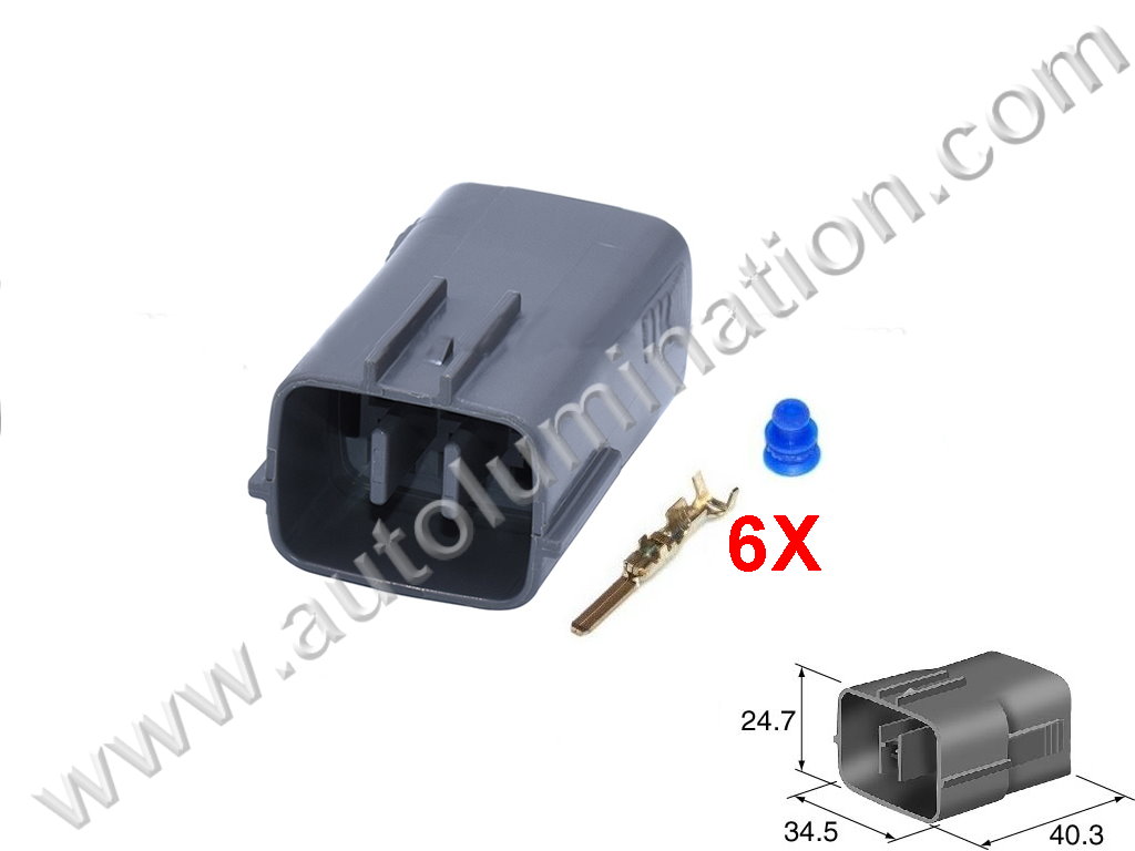 Connector Kit,7068D-2.2-11,,,Sumitomo,RS Series,,,M6-031,6 Pin Connector,,,,,,CKK7068D-2.2-11,,,,,