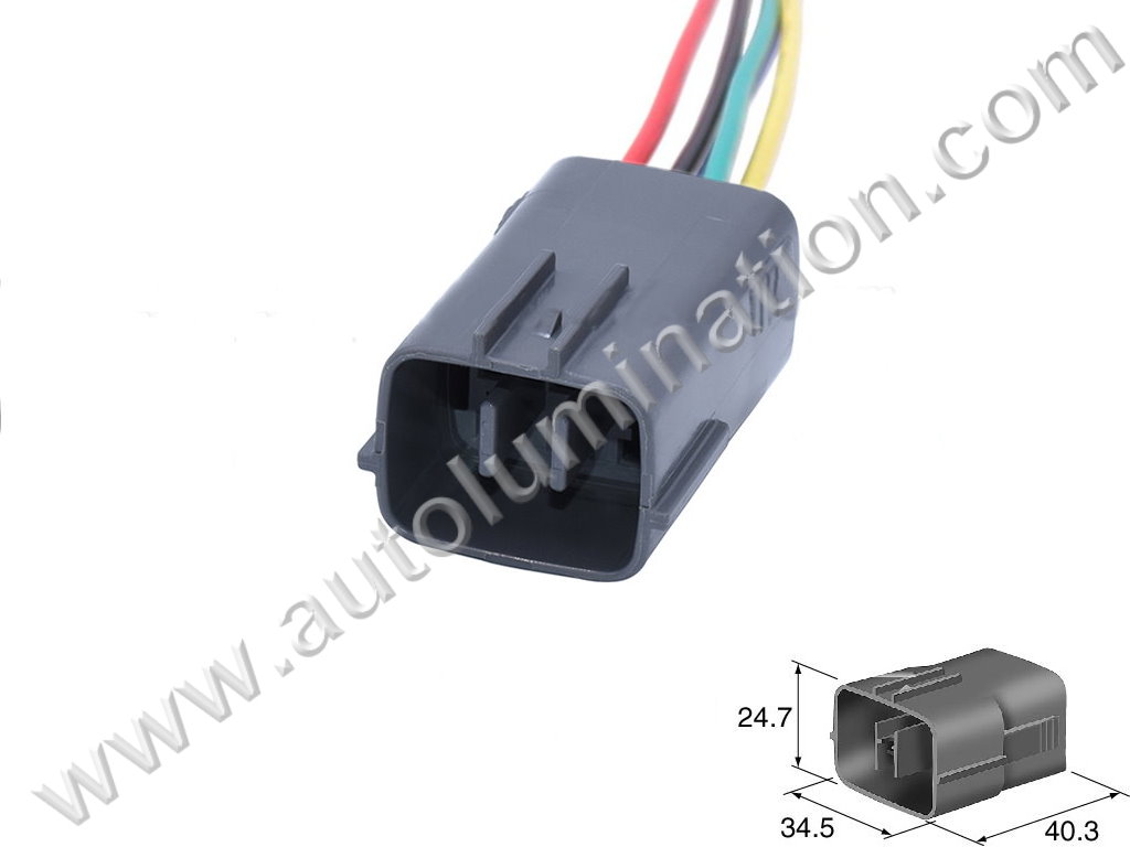 Pigtail Connector with Wires,7068D-2.2-11,,,Sumitomo,RS Series,,,M6-031,6 Pin Connector,,,,,,CKK7068D-2.2-11,,,,,